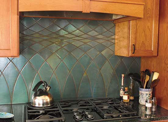 Make a Temporary Tile Backsplash for a Rented Home » The Money Pit