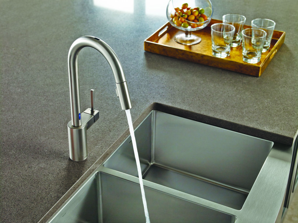 Moen MotionSense Kitchen Faucet Simplifies Everyday Tasks The Money Pit   Moen Align MotionSense SRS 1 1024x768 