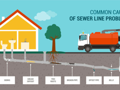 Common causes of sewer line problems