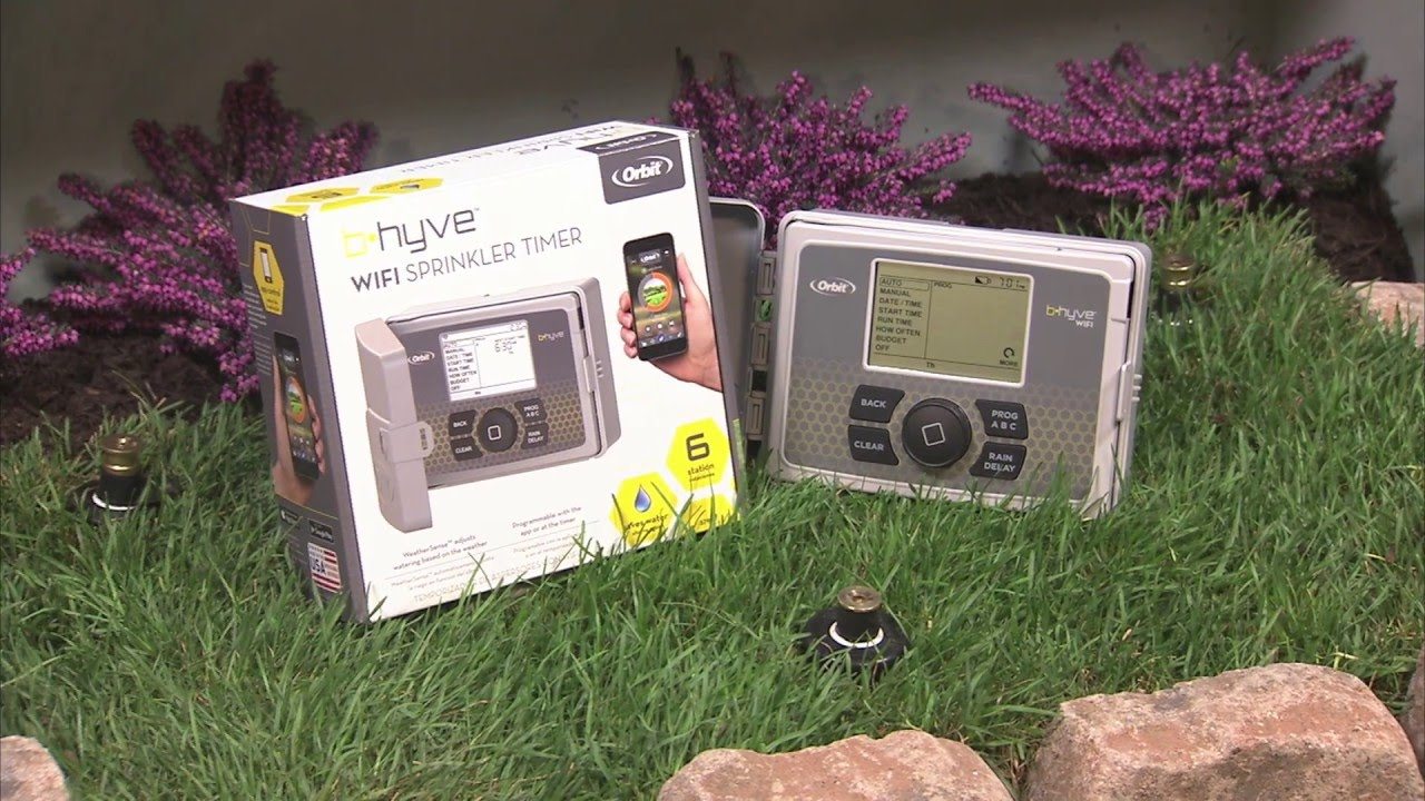 Orbit B-hyve Smart Wifi Sprinkler Timer Waters Your Yard Based On The ...