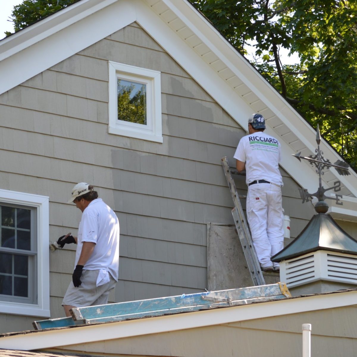 How to Paint Weathered Wood » The Money Pit