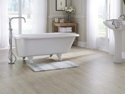 Floating LVT flooring in a bath?