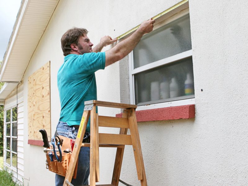 6 Steps For Making Homemade Plywood Storm Shutters The Money Pit