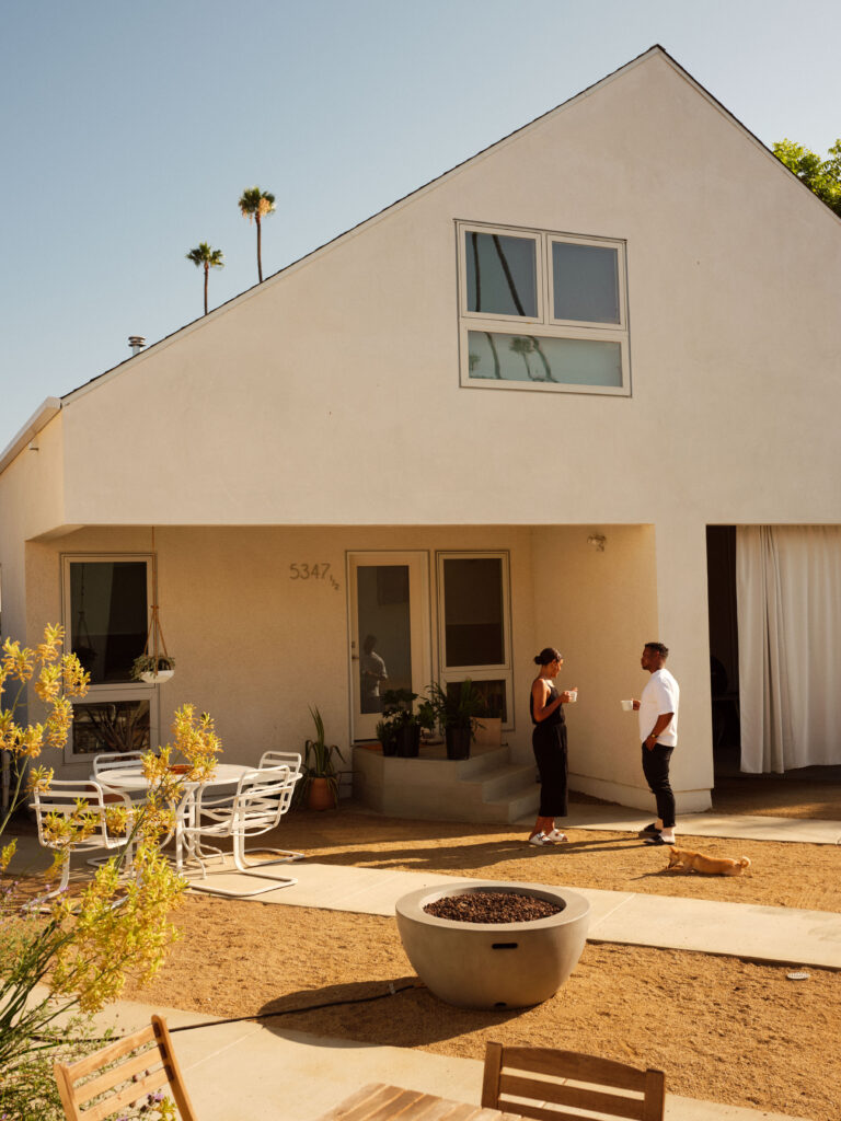 Architect Max Kuo built two-unit rental ADUs in his Los Angeles backyard.