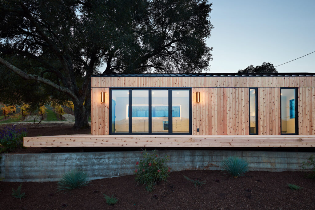 At Dwell, we partnered with California company Abodu and Copenhagen studio Norm Architects to design a prefab ADU.