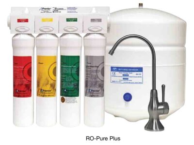 The RO Pure Plus from Premier H2O by Watts Water Technologies is a compact, reverse osmosis (RO) system is designed to fit seamlessly into small under-counter spaces while delivering the high-quality water.